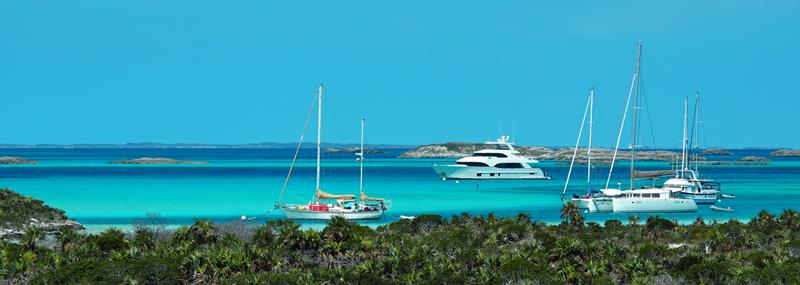 Impossibly blue, and impossibly shallow photo copyright SV Crystal Blues taken at  and featuring the Cruising Yacht class