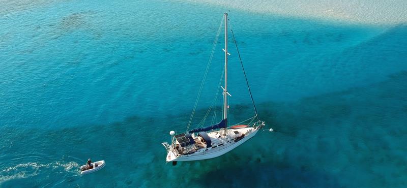 Beautiful Bahamas cruising  photo copyright SV Crystal Blues taken at  and featuring the Cruising Yacht class