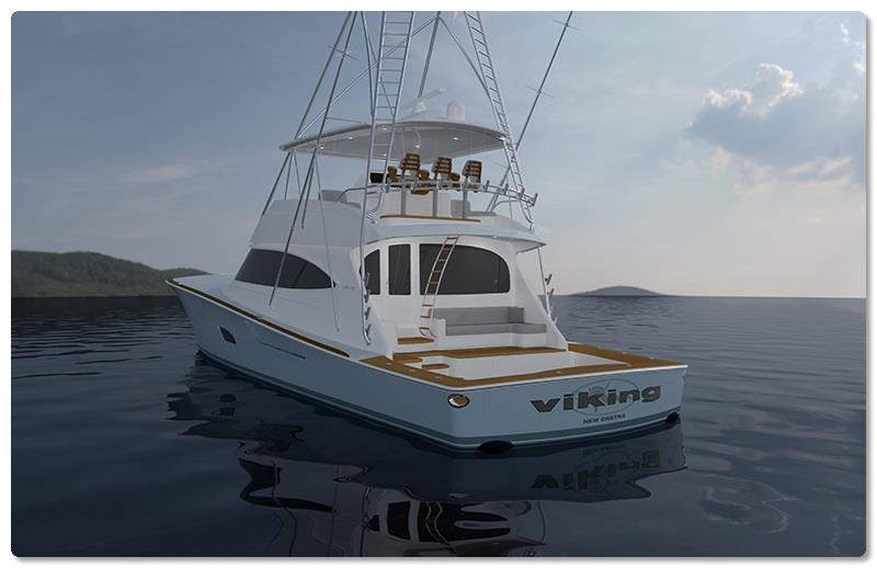 Viking 82 photo copyright Viking Yachts taken at  and featuring the Fishing boat class