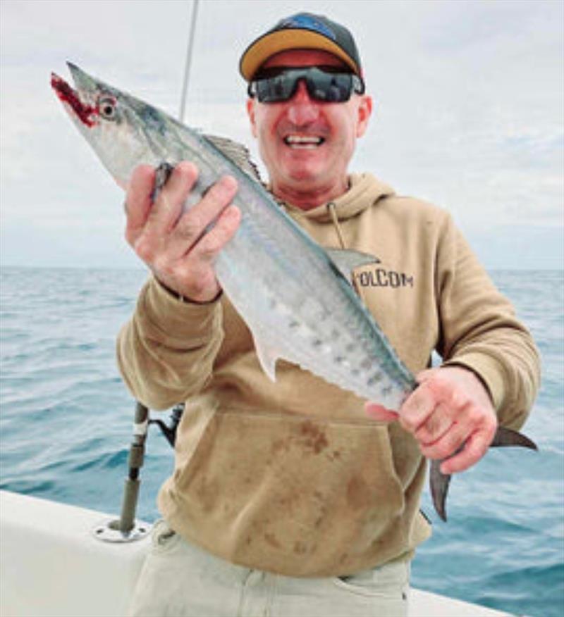 There is plenty of school mackerel in the southern bay right now photo copyright Fisho's Tackle World taken at  and featuring the Fishing boat class