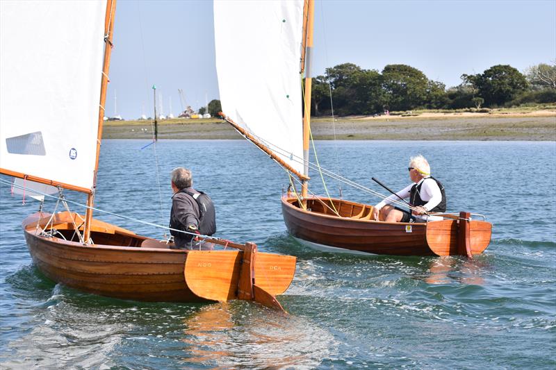The BRA-1 aka International 12 (on right in picture) spawned a whole host of similar small dinghies around our coasts, most of which are now but a memory photo copyright David Henshall taken at Bosham Sailing Club and featuring the International 12 class