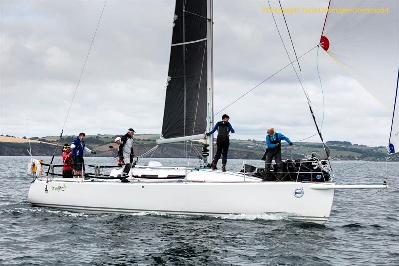 Peter Dunlop and Vicky Coxs' Mojito from Pwllheli Sailing Club, overall winner of Class 2 IRC at Volvo Cork Week organised by the Royal Cork Yacht Club photo copyright David Branigan / Oceanspor taken at Royal Cork Yacht Club and featuring the IRC class