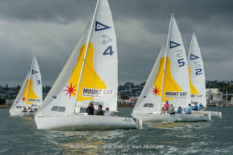 2024 Yachting Cup photo copyright Mark Albertazzi taken at San Diego Yacht Club and featuring the J/22 class