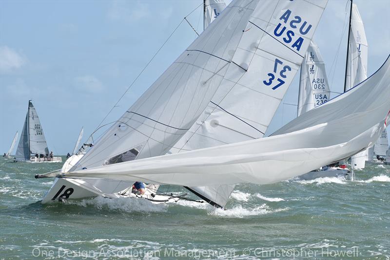2018 J/70 Midwinter Championship photo copyright Christopher Howell taken at Coral Reef Yacht Club and featuring the J70 class