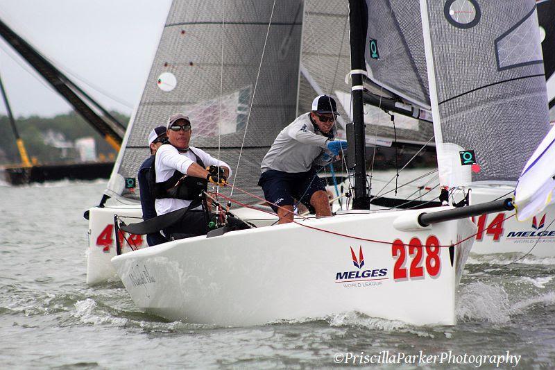 Melges 20 U.S. National Champion - Jason Michas, Midnight Blue photo copyright Priscilla Parker taken at  and featuring the Melges 20 class