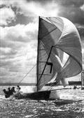 Jenny V (Q) at the 1954 Worlds in NZ © Archive