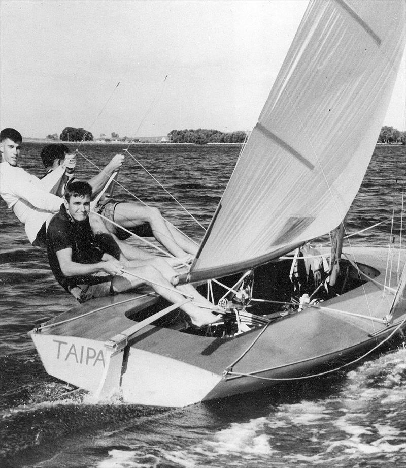 Controversial design, Taipan 1959-60 photo copyright Archive taken at Australian 18 Footers League and featuring the 18ft Skiff class