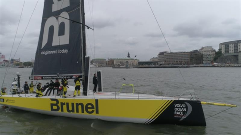 Team Brunel with Drone Racing League in Gothenburg - photo © Team Brunel
