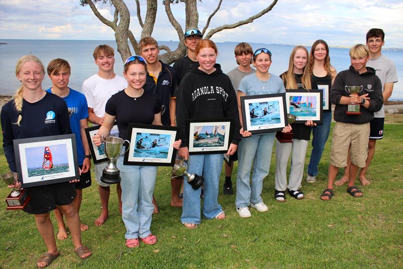 Yacht New Zealand Youth Trial winners - April 2024, Murrays Bay  photo copyright Jacob Fewtrell Media taken at Murrays Bay Sailing Club and featuring the 29er class