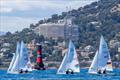 Nia Jerwood and Connor Nicholas during the 470 Europeans at Cannes © Nikos Alevromytis / International 470 Class