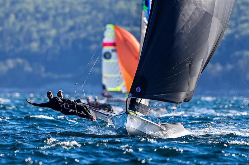 49er, 49erFX and Nacra 17 World Championships - Day 4 photo copyright Sailing Energy taken at  and featuring the 49er class
