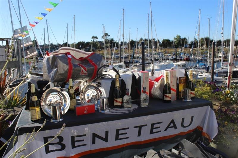 Prizes photo copyright Event Media taken at Fox's Marina Yacht Club and featuring the Beneteau class