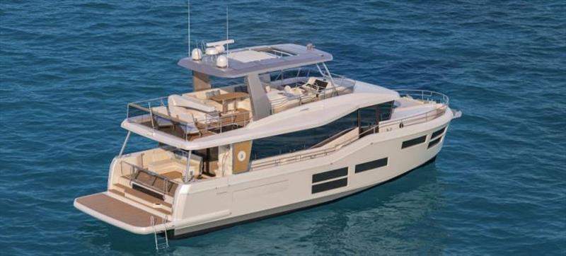 Project E - first model - 18.95 metres long (62') photo copyright Beneteau taken at  and featuring the Beneteau class