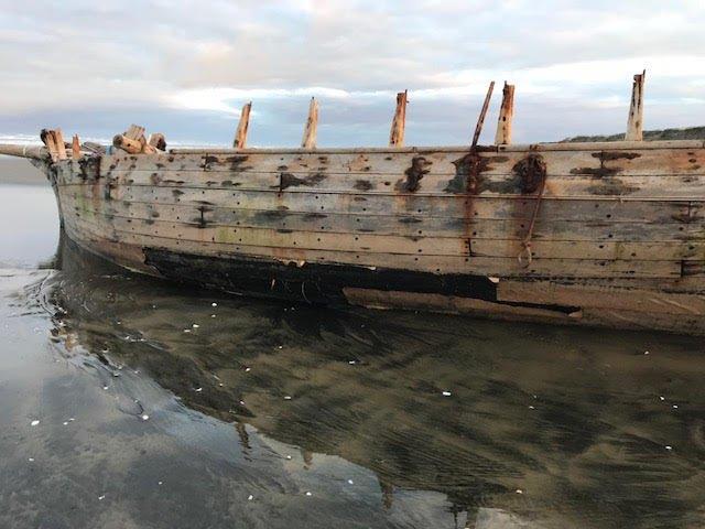 Copper exposed - retrieval of the remains of the 53ft Daring lost in 1865 at the entrance to the Kaipara Harbour - photo © Classic Yacht Charitable Trust