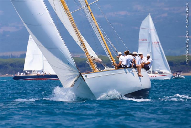 Comet - 2023 Argentario Sailing Week, day 4 photo copyright Marco Solari taken at Yacht Club Santo Stefano and featuring the Classic Yachts class
