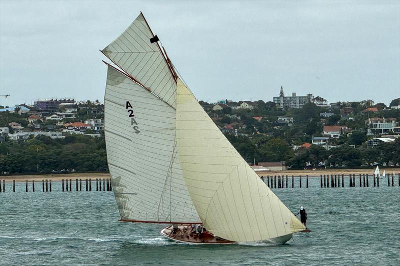 Rawhiti - Logan 1905 - Gaff cutter - Auckland - March 2024 photo copyright Richard Gladwell / Sail-World.com/nz taken at Wakatere Boating Club and featuring the Classic Yachts class