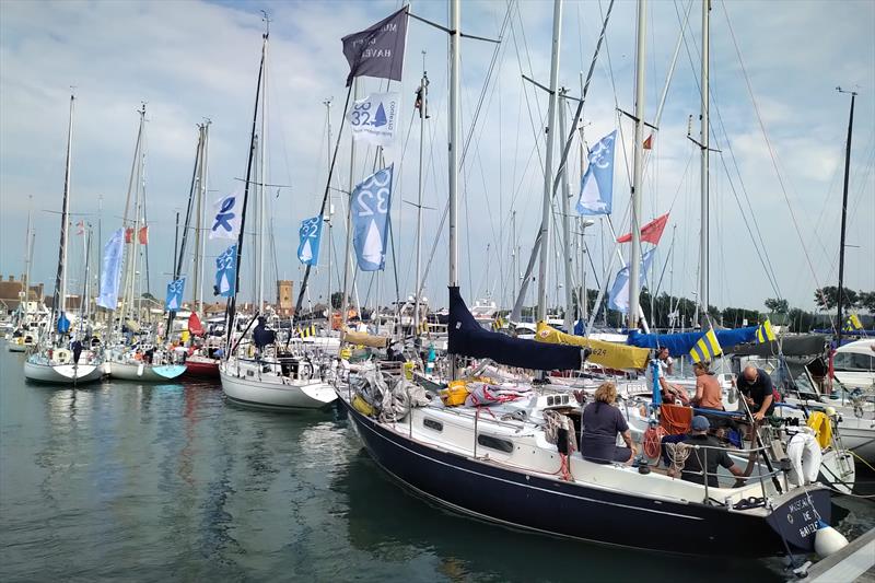 Contessa Regatta in Yarmouth photo copyright Ben Price taken at Royal Solent Yacht Club and featuring the Contessa 32 class