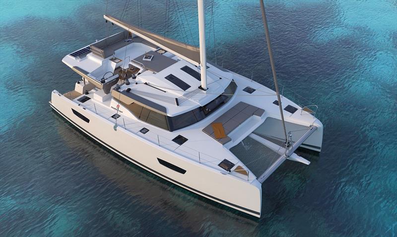Fountaine Pajot new 45 photo copyright Multihull Solutions taken at  and featuring the Cruising Yacht class