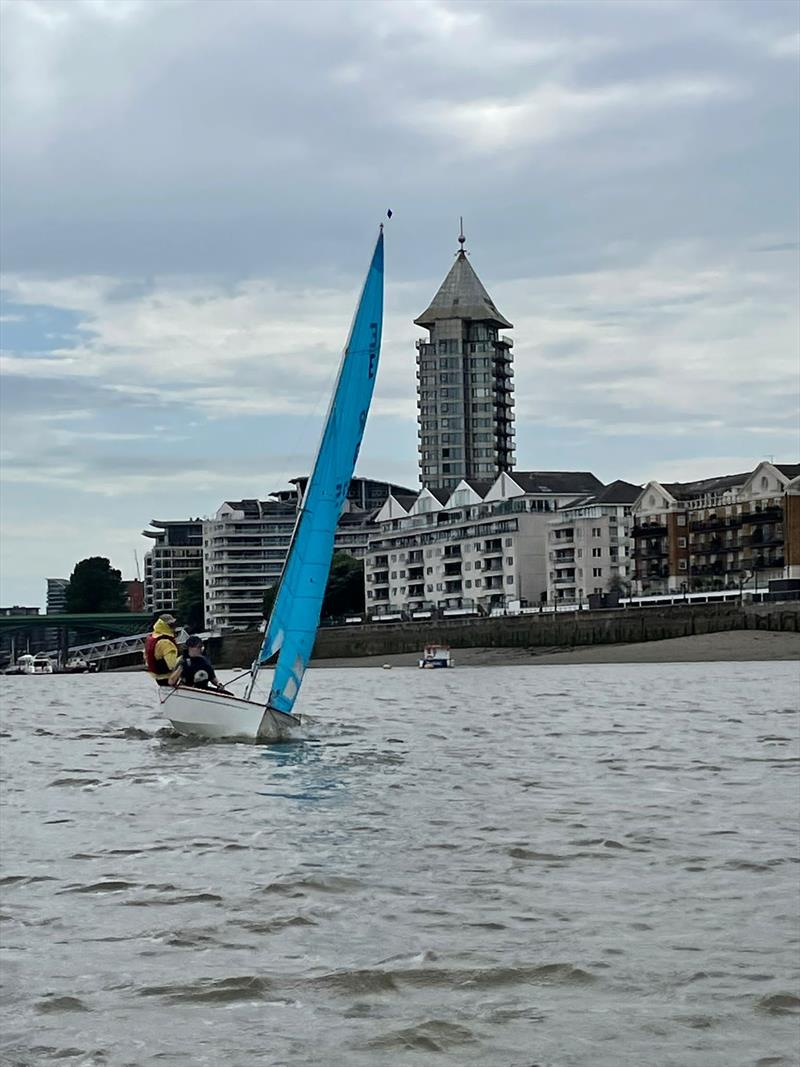 Enterprise Tideway Open photo copyright Andrew Molyneux taken at South Bank Sailing Club and featuring the Enterprise class