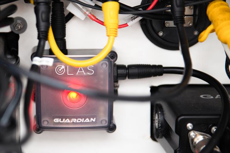 OLAS Guardian fitted inside a console - photo © Exposure Lights
