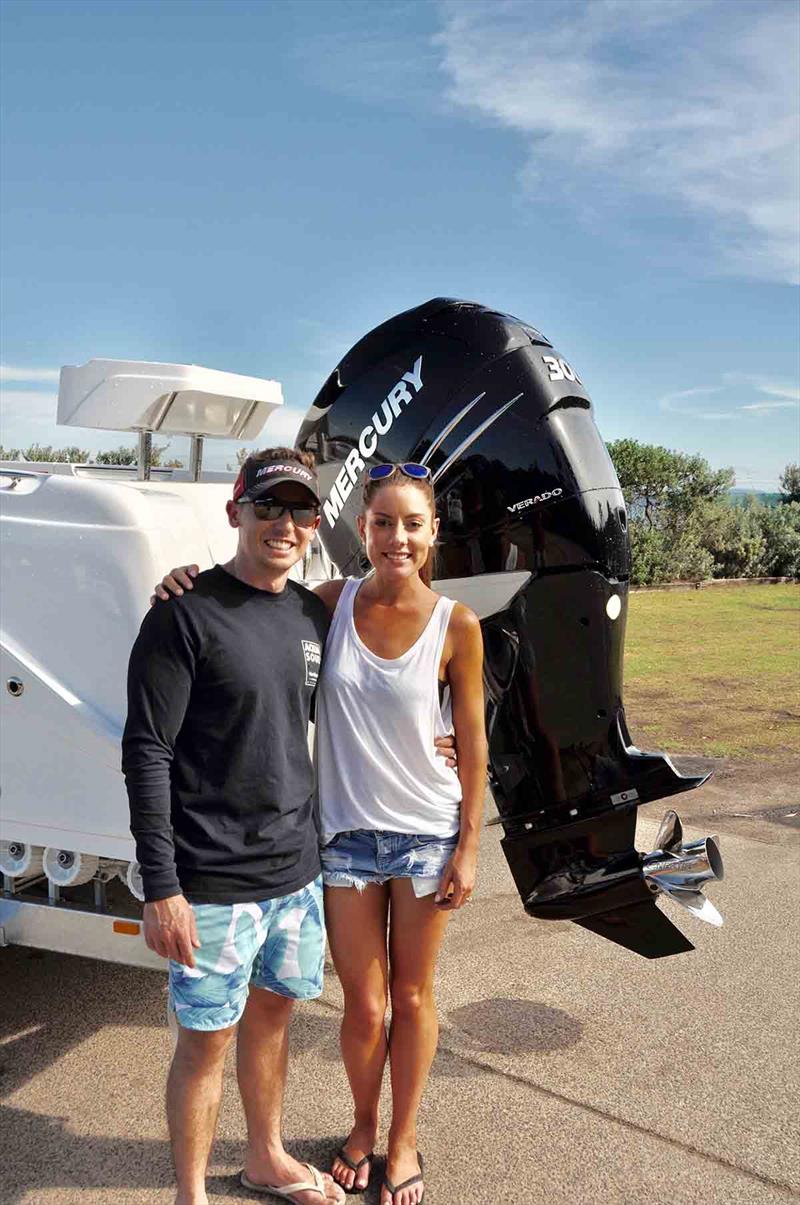 Tom and Chloe photo copyright Mercury Marine taken at  and featuring the Fishing boat class