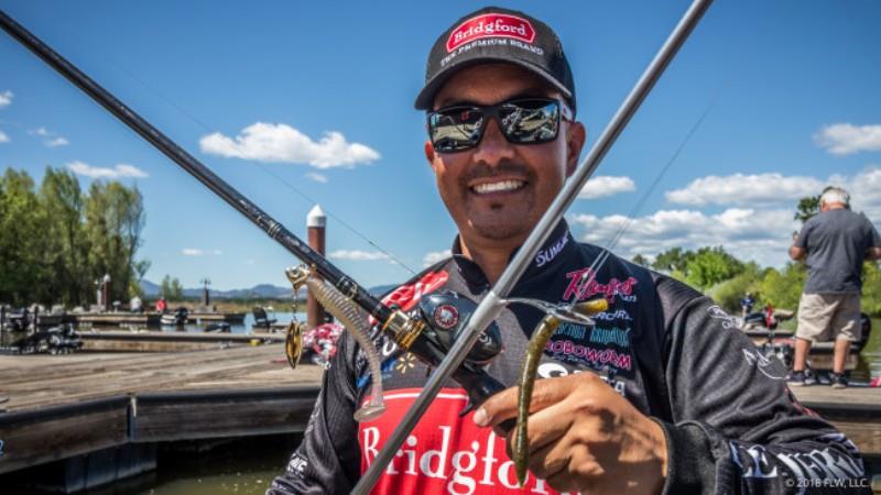 Joe Uribe Jr photo copyright FLW, LLC taken at  and featuring the Fishing boat class