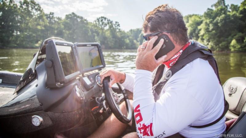 Testing the waters with Davis - photo © FLW, LLC