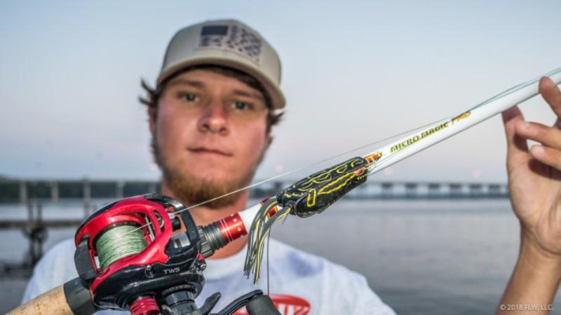 Tyler Morgan photo copyright FLW, LLC taken at  and featuring the Fishing boat class