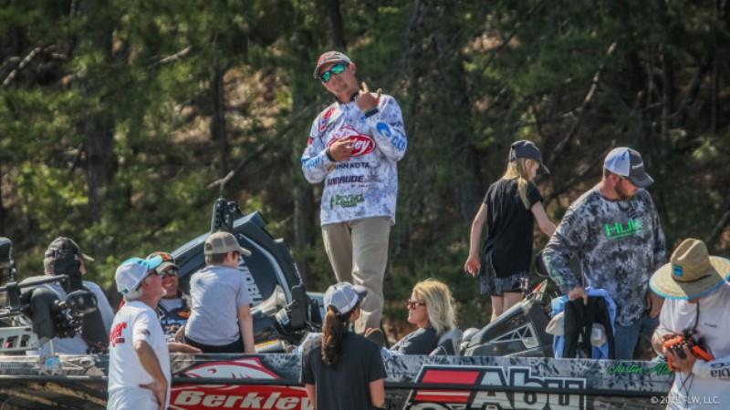 Forrest Wood Cup Champion photo copyright FLW, LLC taken at  and featuring the Fishing boat class