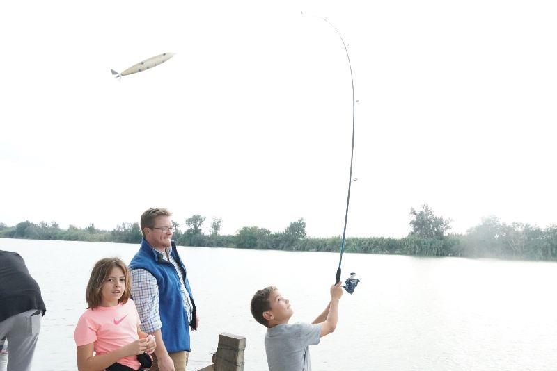 Kids School fishing clinic photo copyright IGFA taken at  and featuring the Fishing boat class