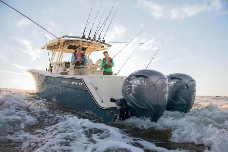 Grady-White 336 Canyo photo copyright Game & Leisure Boats taken at  and featuring the Fishing boat class