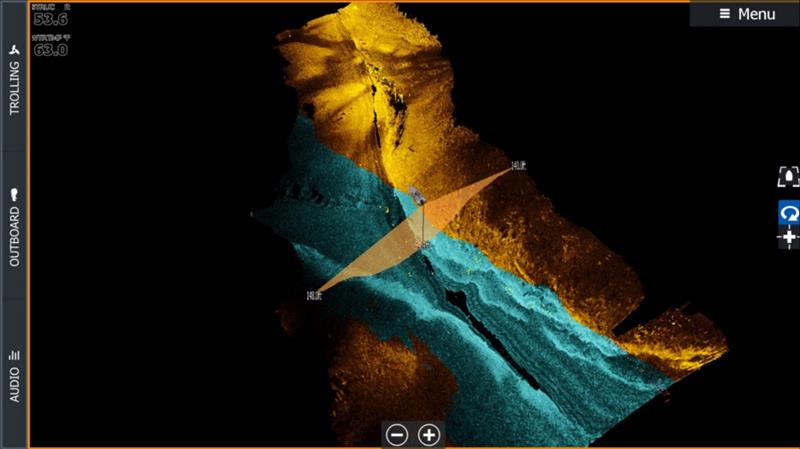 New Depth Highlighting feature on StructureScan 3D photo copyright Andrew Golden taken at  and featuring the Fishing boat class
