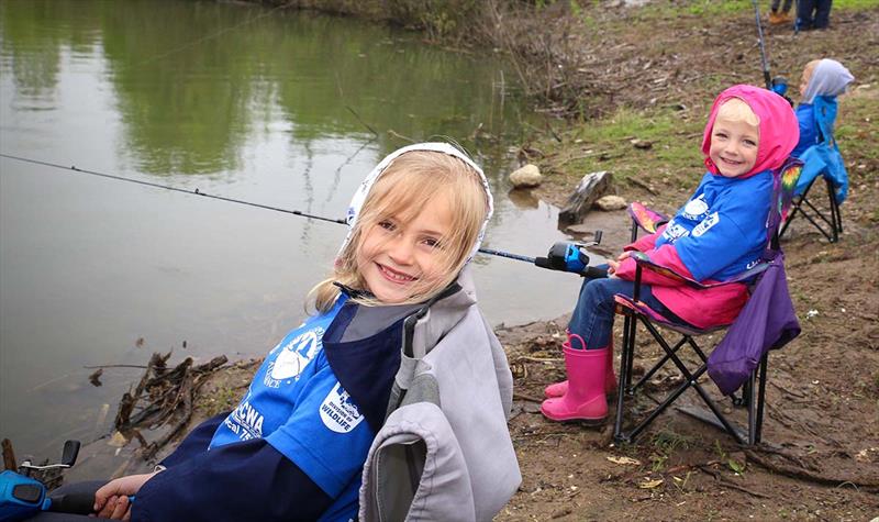 More than 120 young anglers experienced fishing firsthand Saturday during the free Dayton Area Take Kids Fishing Day photo copyright Dan Johnson taken at  and featuring the Fishing boat class