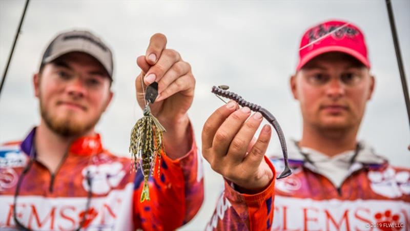 Brady Waits and Liam West of Clemson - YETI FLW College Fishing National Championship photo copyright FLW, LLC taken at  and featuring the Fishing boat class