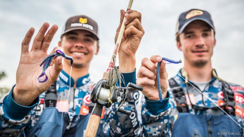 West Virginia University's Thomas Raines and Nolan Minor - YETI FLW College Fishing National Championship photo copyright FLW, LLC taken at  and featuring the Fishing boat class