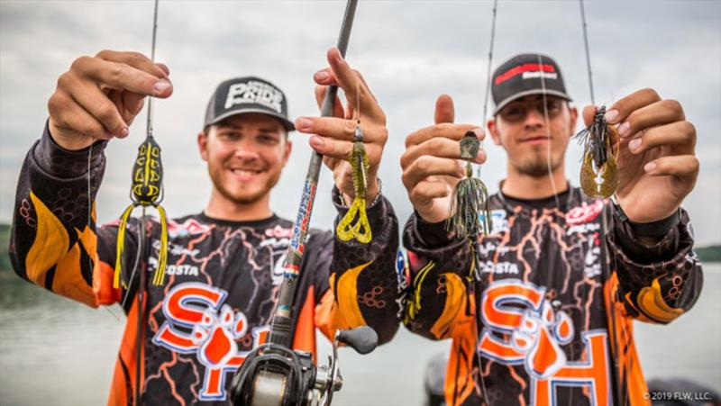 Dillon Harrell and Taylor Harp of Sam Houston State - YETI FLW College Fishing National Championship photo copyright FLW, LLC taken at  and featuring the Fishing boat class