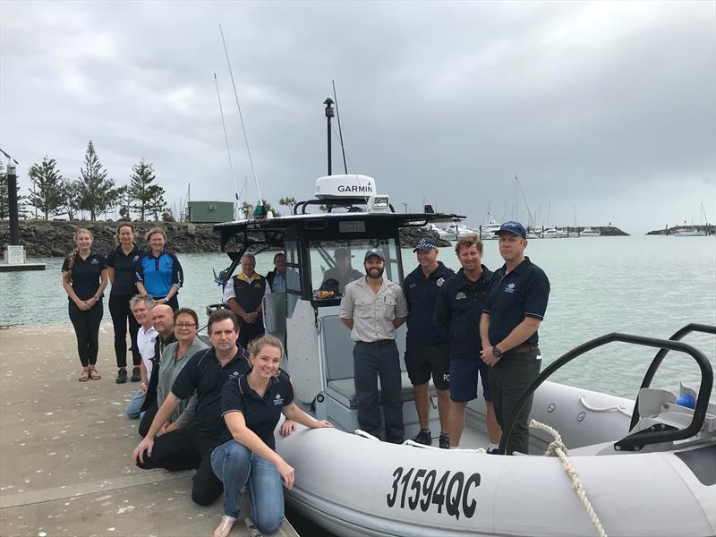 Patrol boat in the Capricorn Coast photo copyright GBRMPA taken at  and featuring the Fishing boat class