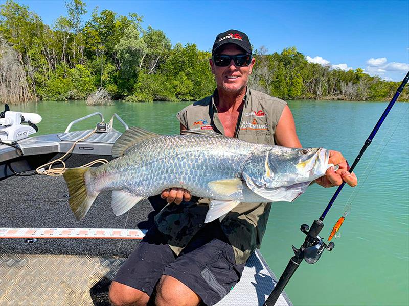 Big Barra photo copyright All 4 Adventur taken at  and featuring the Fishing boat class