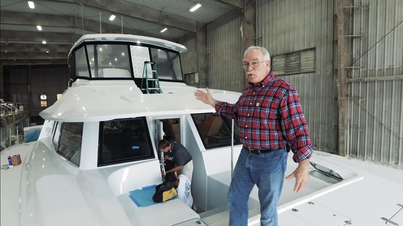 New boat construction updates, December, 2019 photo copyright Jarrett Bay taken at  and featuring the Fishing boat class