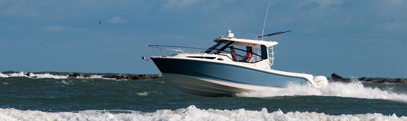 325 Conquest photo copyright Boston Whaler taken at  and featuring the Fishing boat class