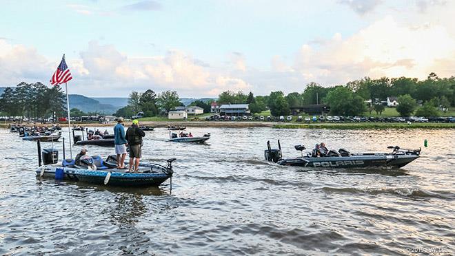 Toyota Series on Lake Chickamuaga photo copyright FLW Communications taken at  and featuring the Fishing boat class