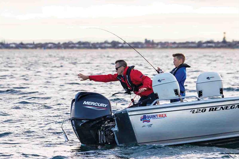 Mercury Tiller 50hp 9R photo copyright Mercury Marine taken at  and featuring the Fishing boat class