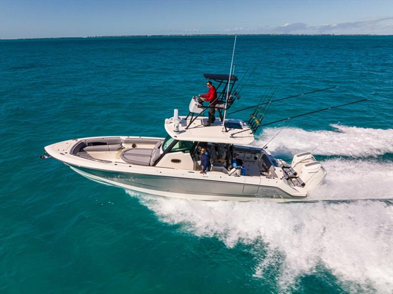 Whaler 360 Outrage photo copyright Richard Steinberger Photography taken at  and featuring the Fishing boat class