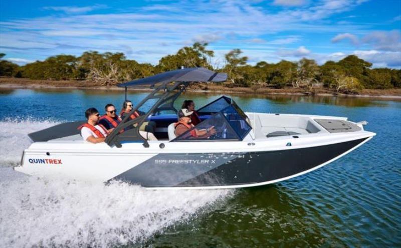 The iconic Quintrex Freestyler has been completely modernized to revolutionize the boating experience and appeal to a wider base of families in Australia photo copyright BRP taken at  and featuring the Fishing boat class