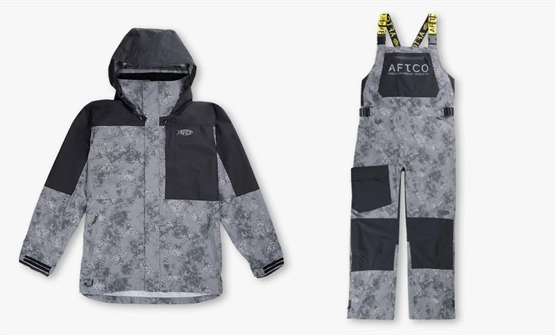 Barricade Jacket and Bib photo copyright AFTCO taken at  and featuring the Fishing boat class