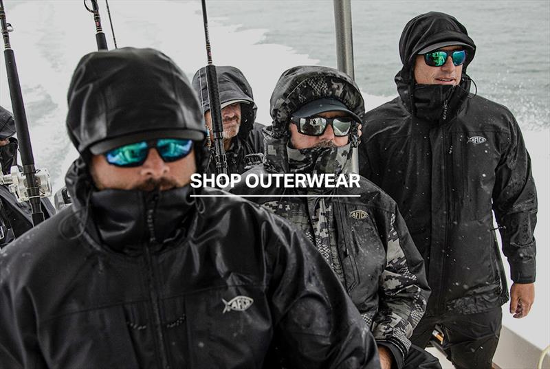 AFTCO rain suits for all conditions - photo © AFTCO