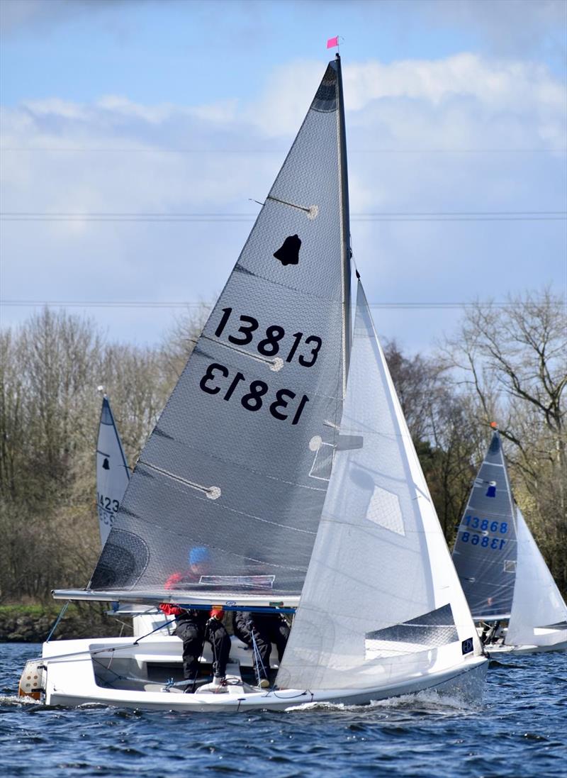 2024 GP14 Midland Bell Open at Chase photo copyright Dave Humphries taken at Chase Sailing Club and featuring the GP14 class