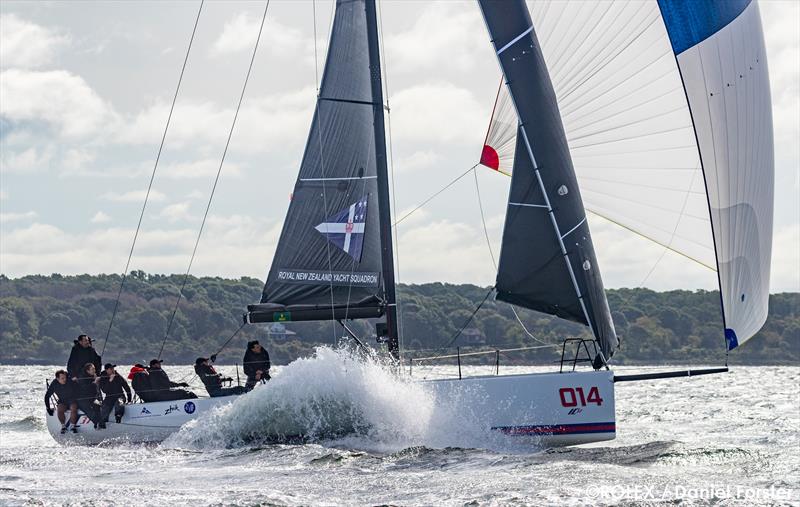 Royal New Zealand Yacht Squadron finish 3rd in the 2023 Rolex NYYC Invitational Cup photo copyright Rolex / Daniel Forster taken at New York Yacht Club and featuring the IC37 class
