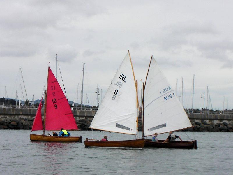 Albany, Cora and Scythian - County Dublin 12 Foot Dinghy Championship at the Royal St George Yacht Club photo copyright Vincent Delany taken at Royal St George Yacht Club and featuring the International 12 class
