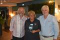 Chris Fritot and Deborah Hutchings (Mystique of Jersey) co-skippers win Class Three and Two Handed - with Nick O'Hare, Sailing Committee Chair - 15th International Jersey to Biscay Yacht Race © Peter Funk